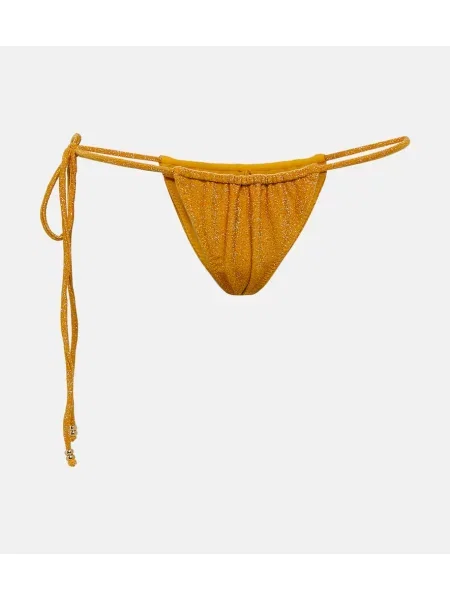 Bikini Same z koralikami złoty