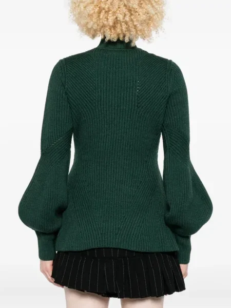 Pulover Zimmermann cu nervuri verde