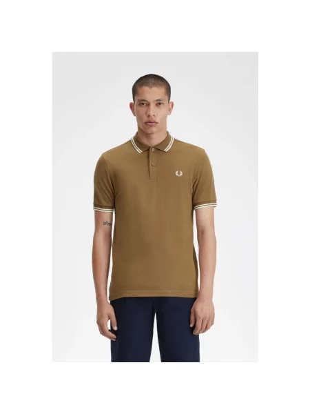 Koszulka polo Fred Perry brązowa