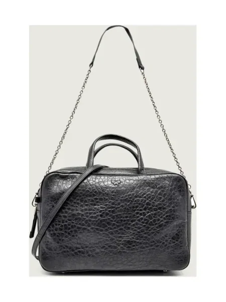 Geantă Weekend Max Mara Palos negru