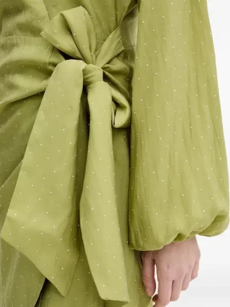 Rochie mini Never Fully Dressed de costum verde