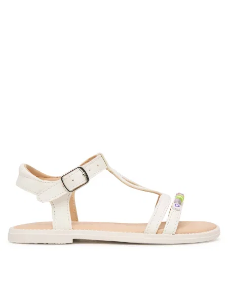 Sandály Geox Jr Sandal Karly S bílá