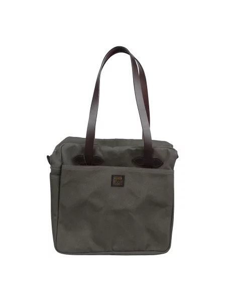 Torba Filson z twillu zielona