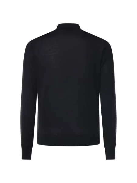 Με κολάρο polo Emporio Armani μαύρο