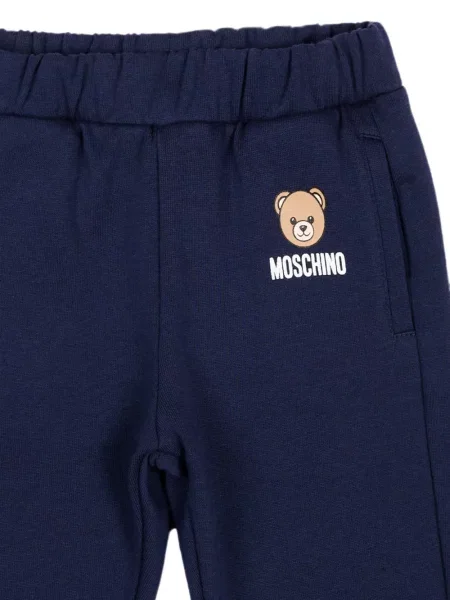 Dětské kalhoty Moschino modré