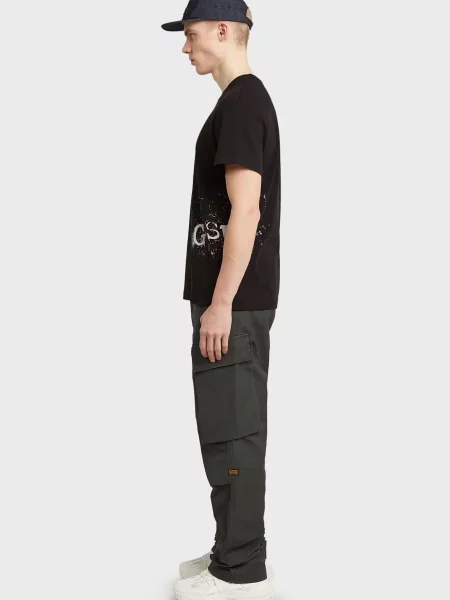 Штани карго G-star Raw сірі