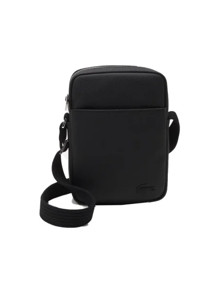 Geantă Lacoste clasică negru