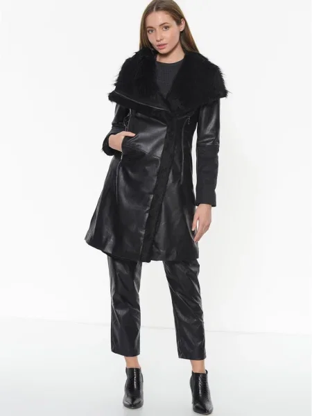 Palton Dewberry negru