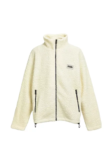 Geacă Napa By Martine Rose din fleece alb