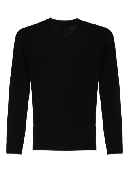Pulover Isabel Marant cu decolteu rotund negru