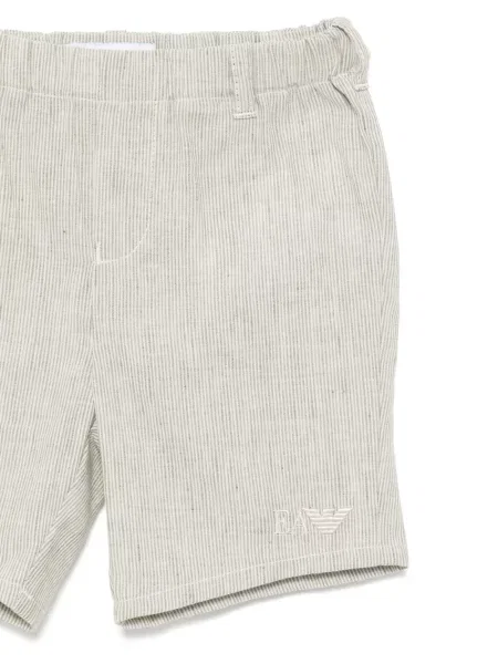 Szorty dziecięce Emporio Armani szare
