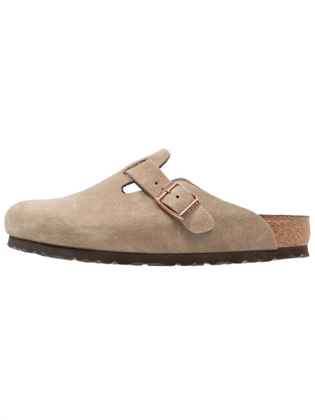 BIRKENSTOCK Saboți Boston taupe gri