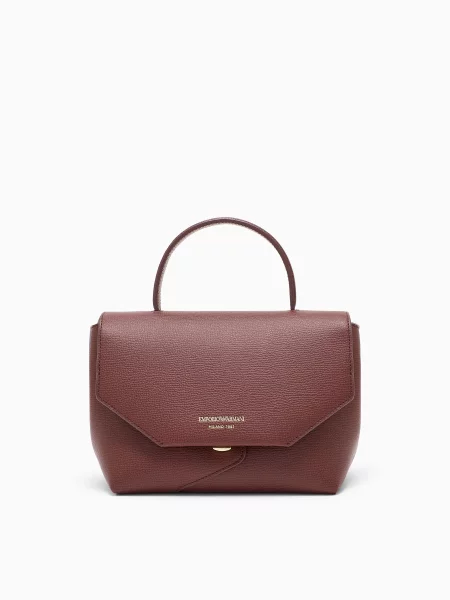 Emporio Armani Сумка Вишневий Шкіра