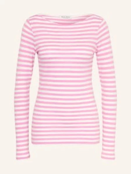 Dlouhé tričko s dlouhým rukávem Marc O'polo bílé