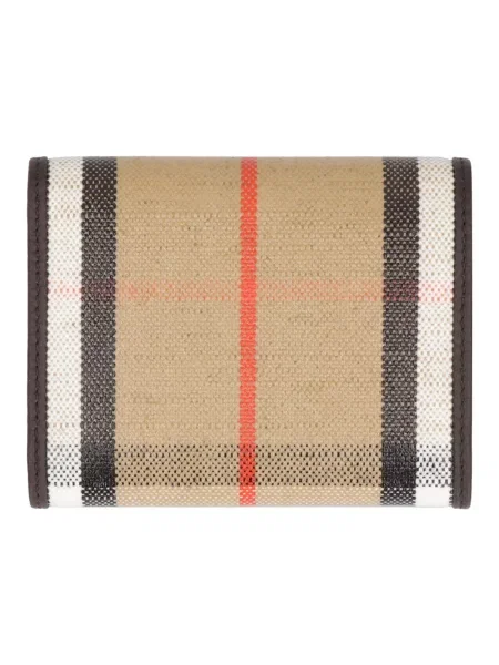 Portfel Burberry płócienny beżowy