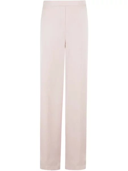 Pantaloni Theory de mătase roz