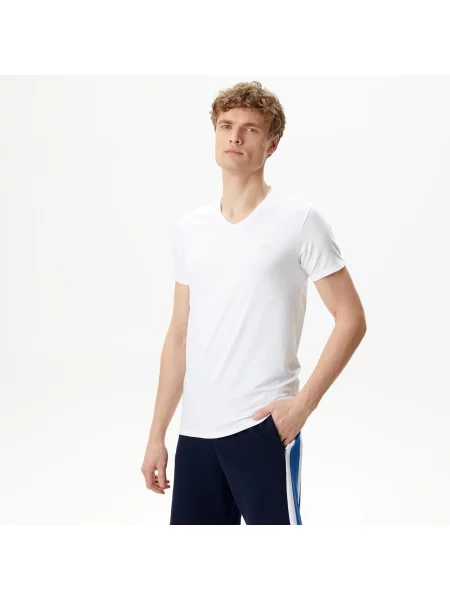 Футболка Lacoste белая