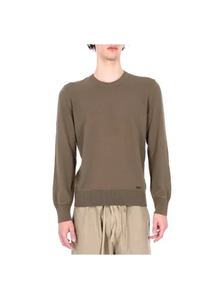 Sweter A.p.c. brązowy