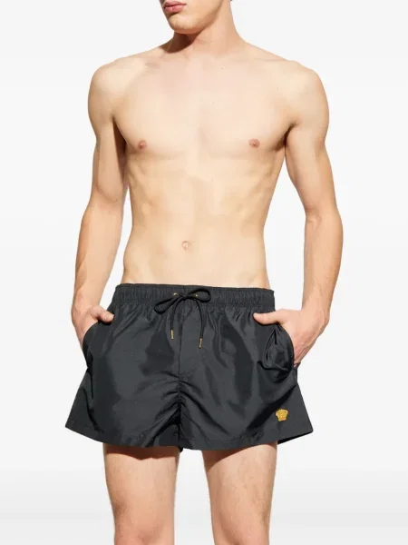 Slip de baie Versace negru