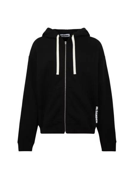 Bluza rozpinana Jil Sander czarna