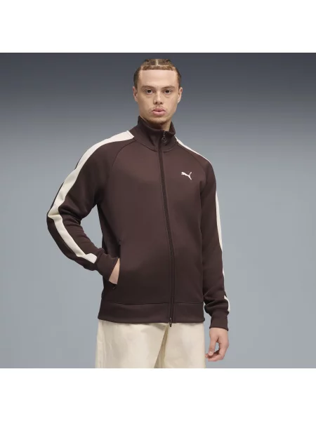 PUMA kurtka dresowa T7 ALWAYS ON Odzież S brązowy