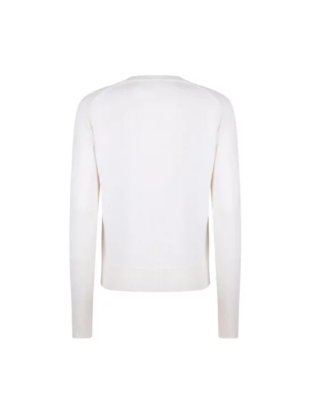 Top Vivienne Westwood z kaszmiru z logo biały