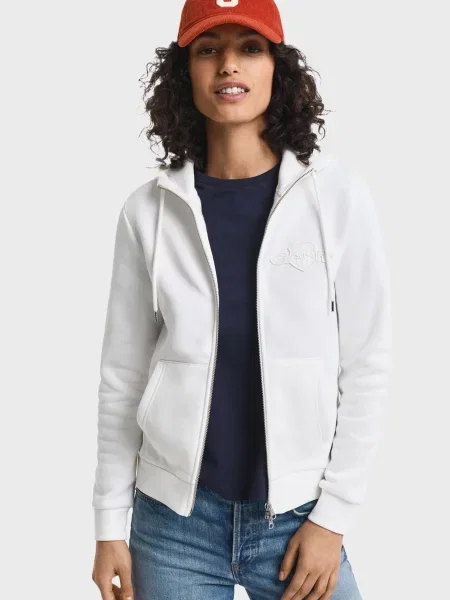 Толстовка Gant біла