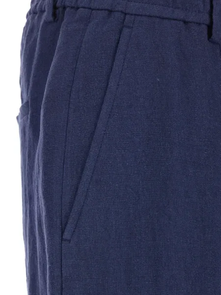 Pantaloni Emporio Armani albastru