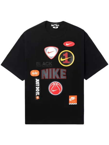 Tricou Black Comme Des Garçons cu imagine negru