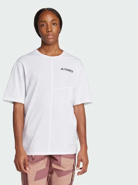 Футболка adidas перероблений білий