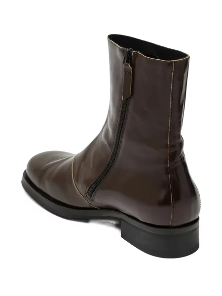 Botine Our Legacy din piele maro