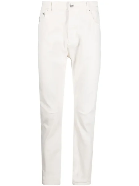 Kalhoty Brunello Cucinelli bílé