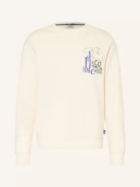 Scotch & Soda Bluza weiss czarna