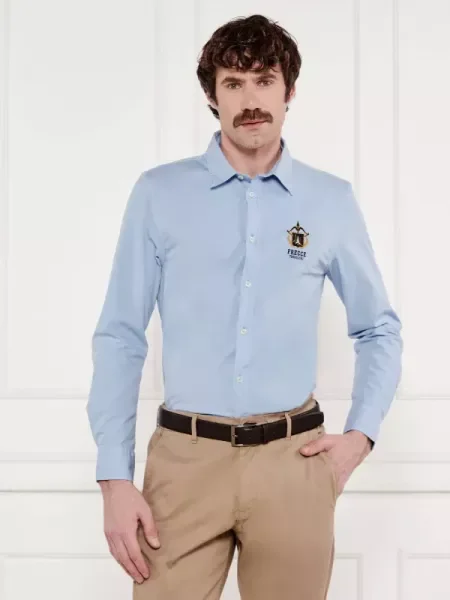 Aeronautica Militare Cămașă albastru