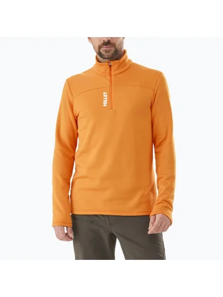 Мъжки суитшърт Millet Seneca Fleece Po maracuja оранжево