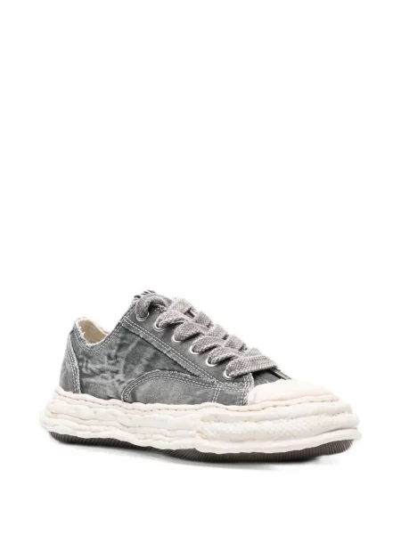 Top Maison Mihara Yasuhiro din canvas gri
