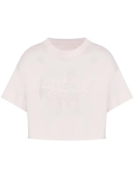 Cropp tricou Givenchy roz