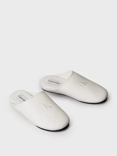 Тапочки Calvin Klein белые