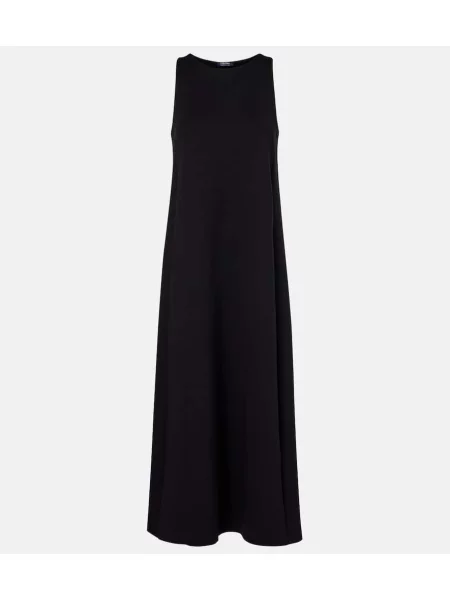 Rochie midi 's Max Mara din jerseu până la genunchi de costum negru