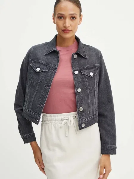 Pinko geacă din denim gri