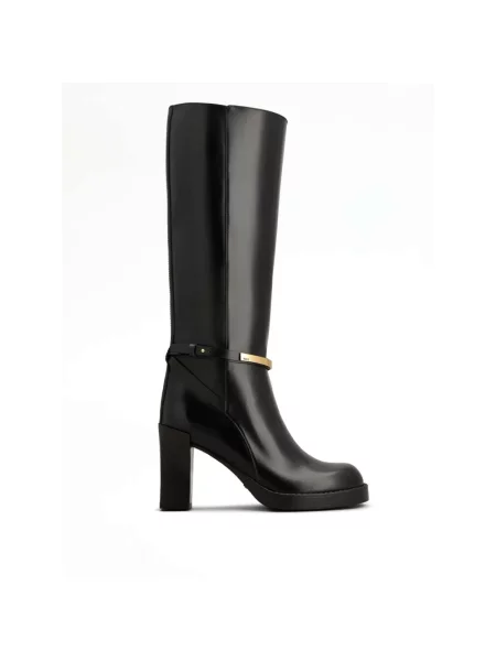 Botki Tod's skórzane czarne