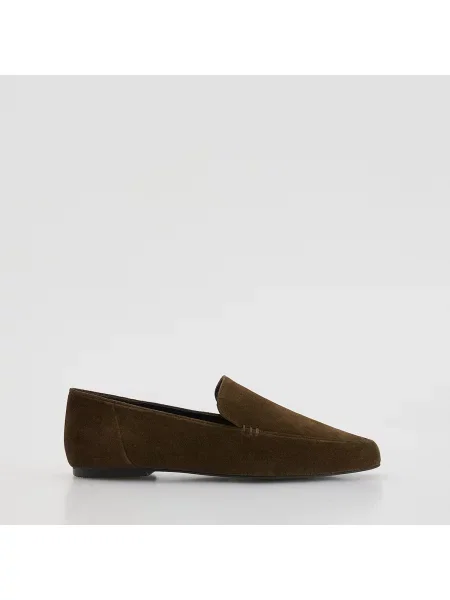 Reserved Semišové mokasíny zelená