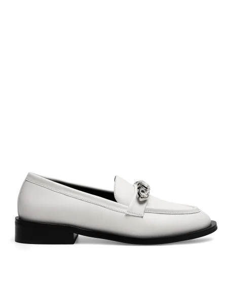 Pantofi loafer Eva Minge alb