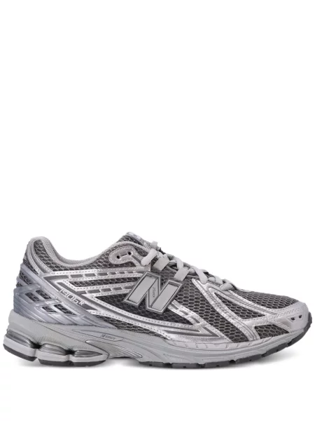 Sneakerși New Balance 574 din piele gri