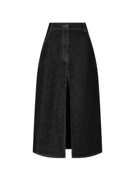 Fustă din denim Tomboy negru