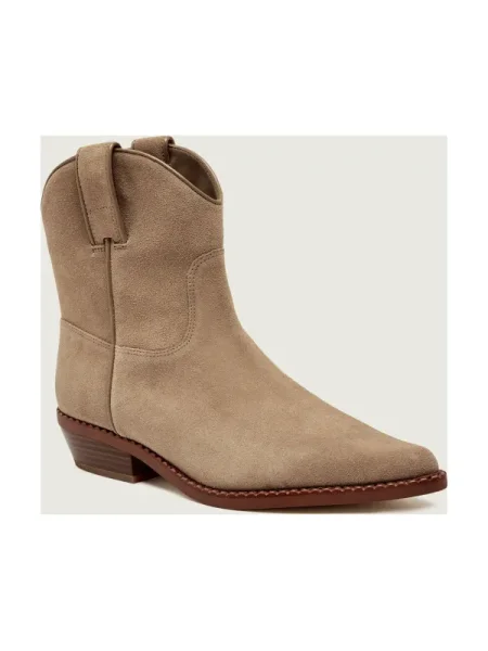 Michael Kors Cizme cowboy NOEMIE | piele întoarsă bej
