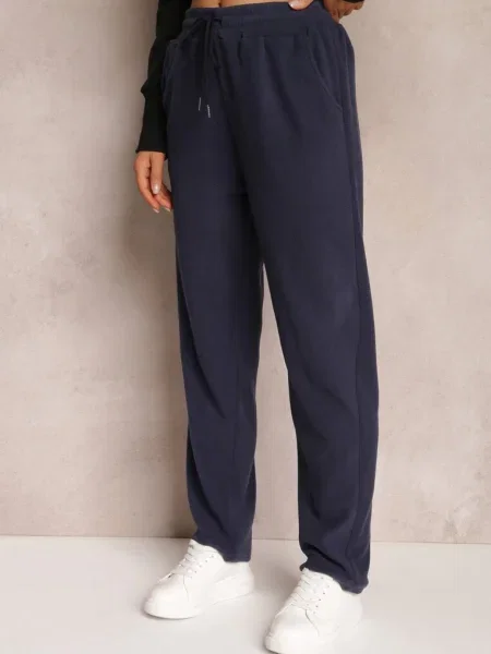 Pantaloni de trening bleumarin cu în talie Imith