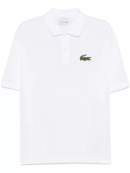 Polo Lacoste alb
