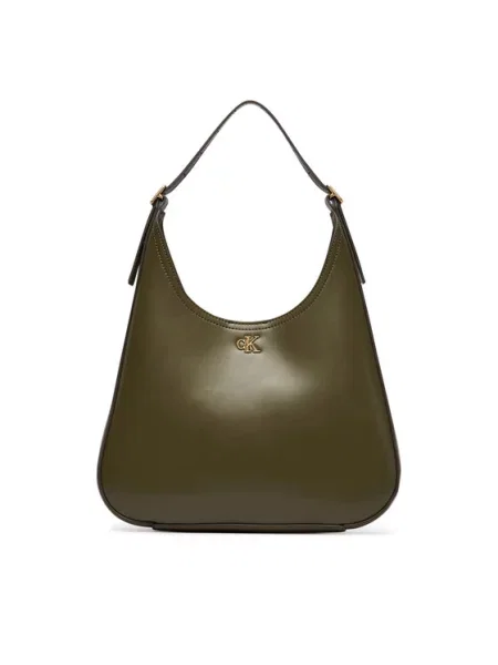 Calvin Klein Rankinė Ck Medium Shoulder Bag Tamsiai žalia