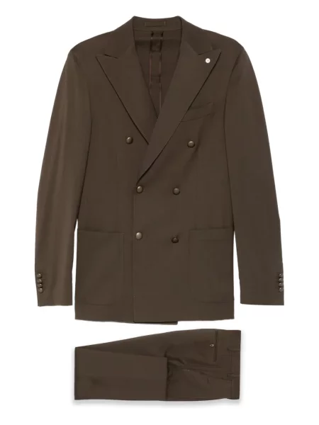 Костюм костюм Luigi Bianchi Mantova зелено